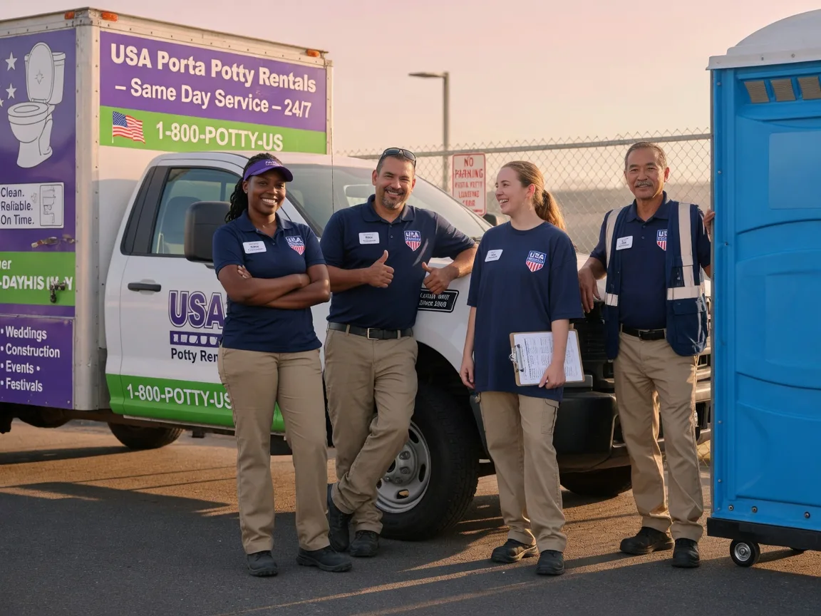 Porta Potty Rental company in Troy, NC